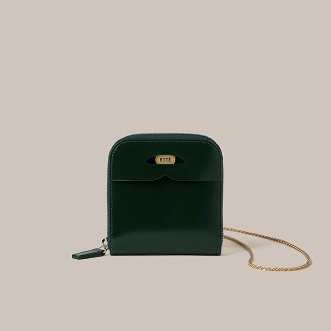 PENNY MICRO BAG_PATENT GREEN